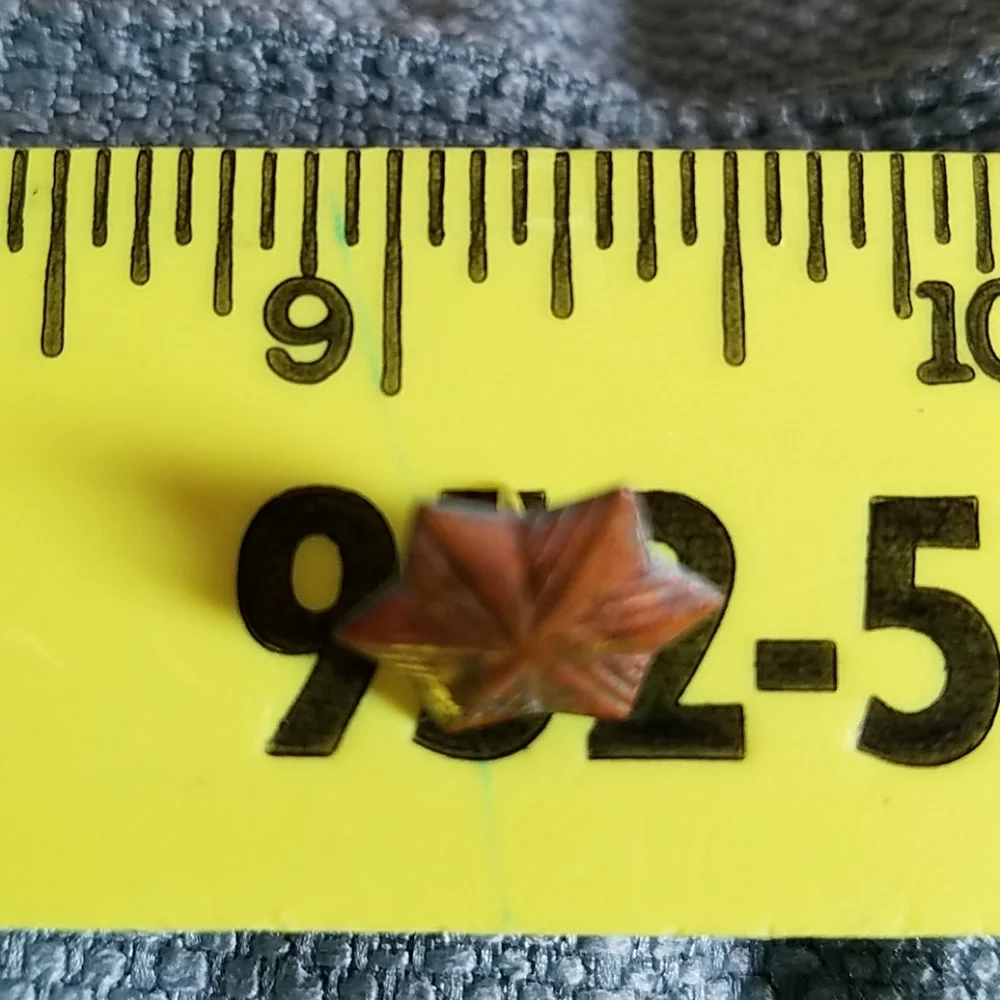 VINTAGE/ANTIQUE Girl Scout 6 Point Gold Member Pin